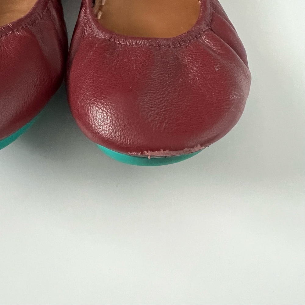 Burgundy Tieks Ballet Flats - Picture 3 of 7